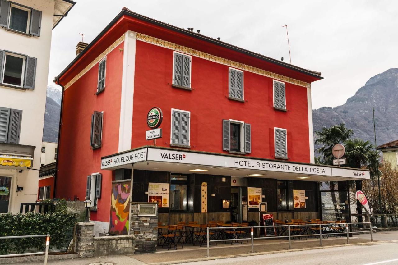 Hotel Della Posta Biasca Exteriér fotografie